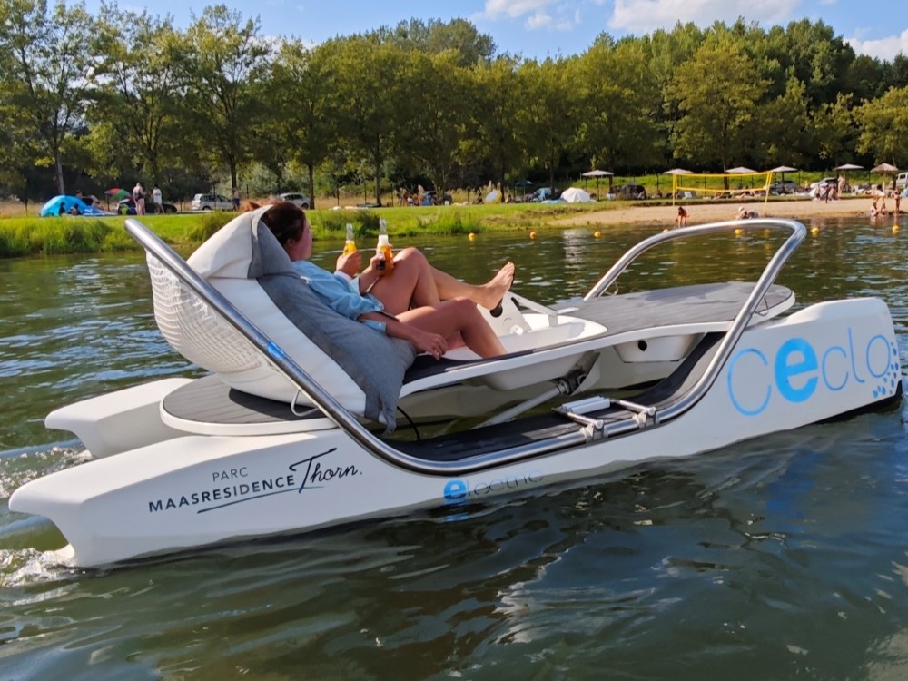 Ceclo Hybride elektrische waterfiets Ceclo Hybride Original elektrische waterfiets